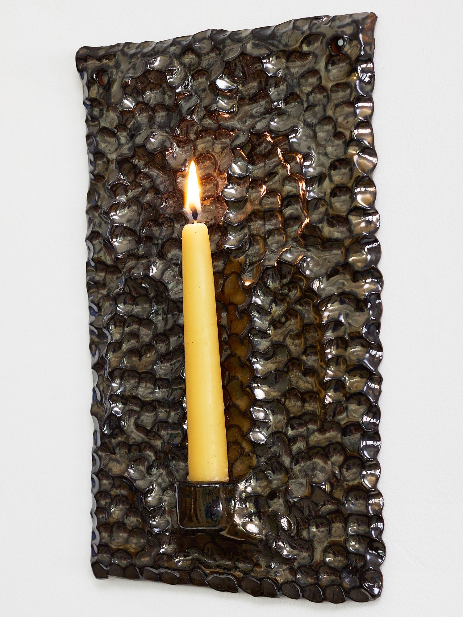 Armor Candle Sconce by Augustine Ceramics Candleholders