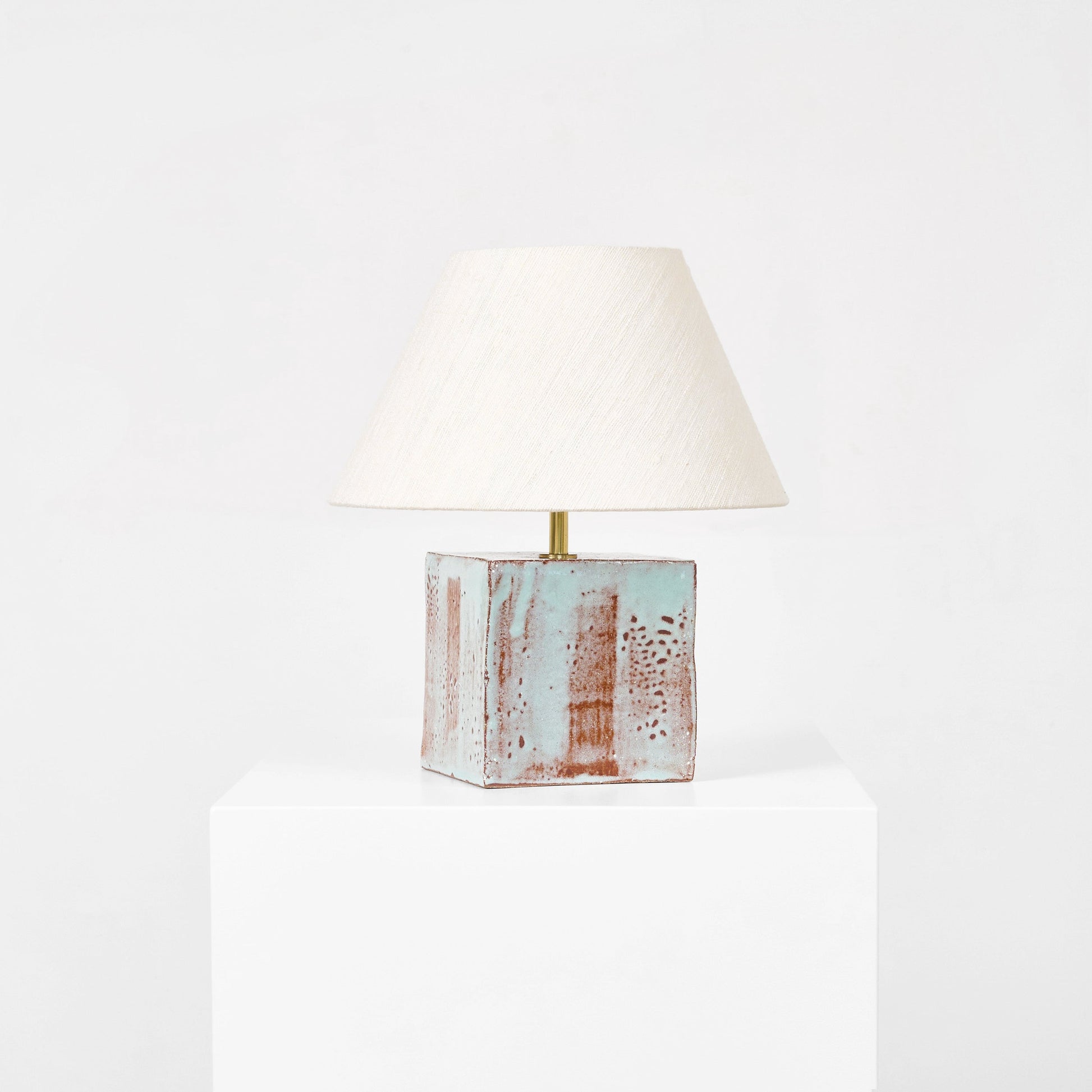 Arouca Table Light in Light Blue on Red Clay by Project 213A Table Lamps
