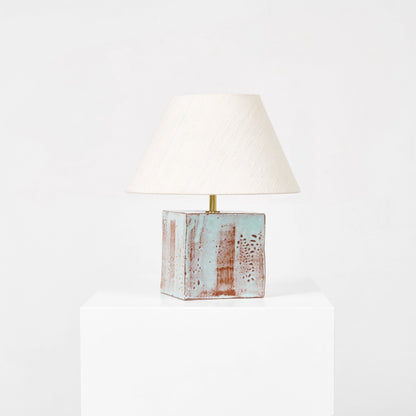 Arouca Table Light in Light Blue on Red Clay by Project 213A Table Lamps