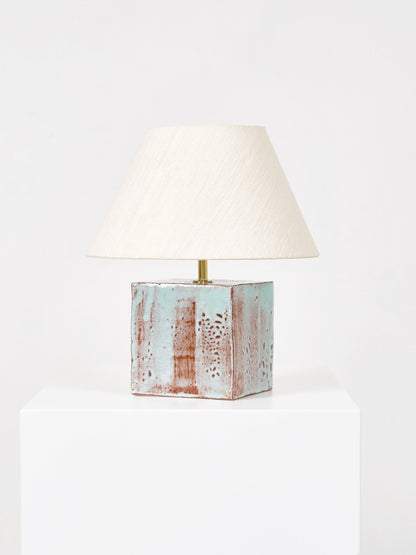 Arouca Table Light in Light Blue on Red Clay by Project 213A Table Lamps