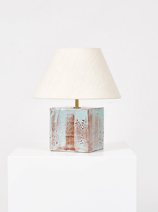 Arouca Table Light in Light Blue on Red Clay by Project 213A Table Lamps