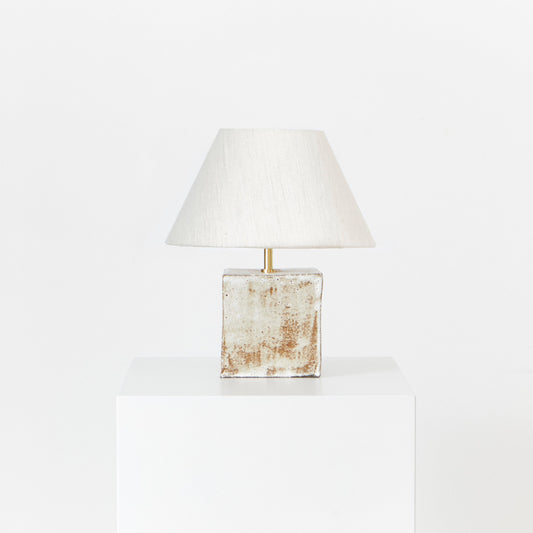 Arouca Table Light in White on Brown Clay by Project 213A Table Lamps