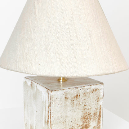 Arouca Table Light in White on Brown Clay by Project 213A Table Lamps