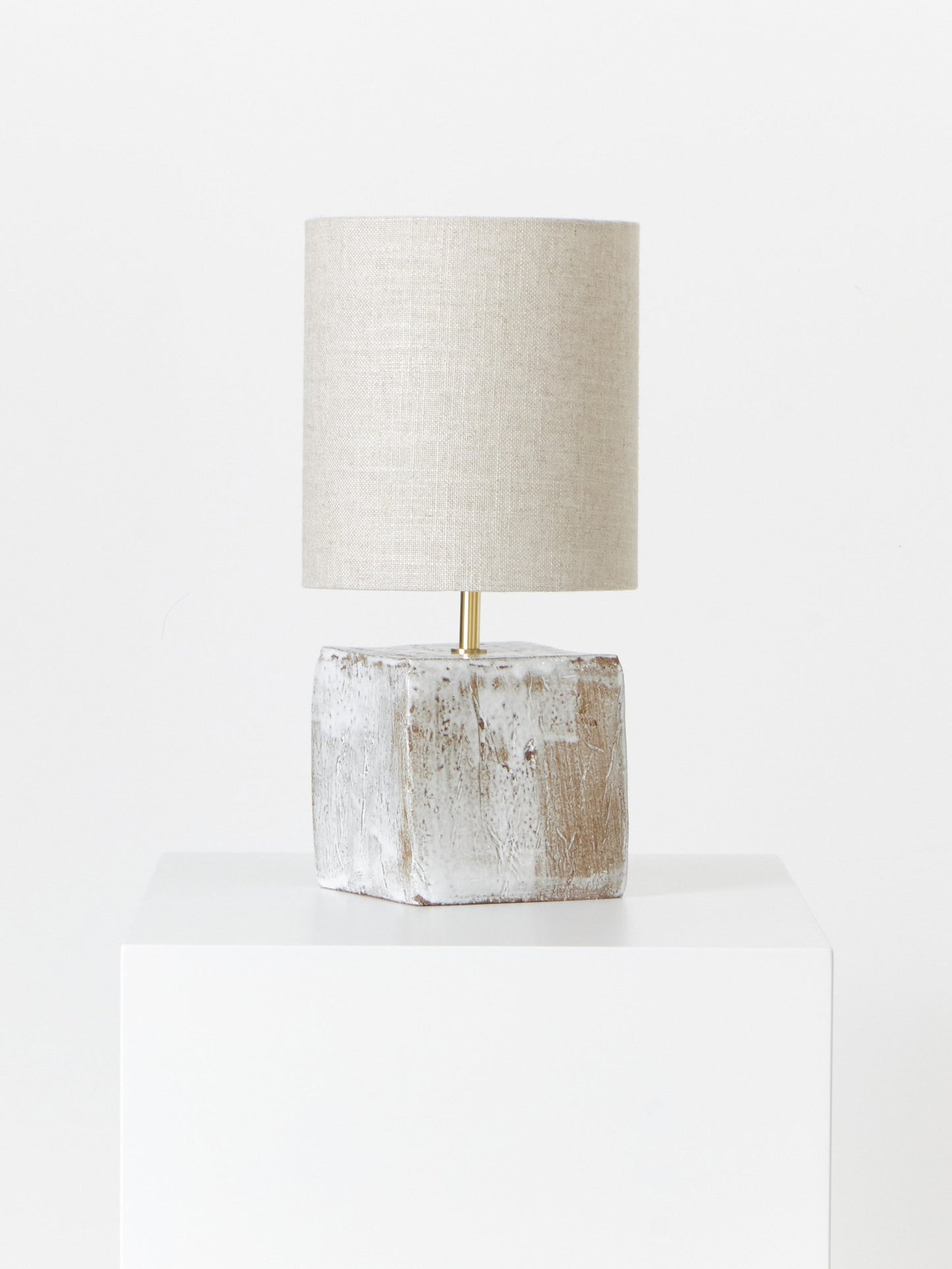 Arouca Table Light No.4 in Textured White Table Lamps