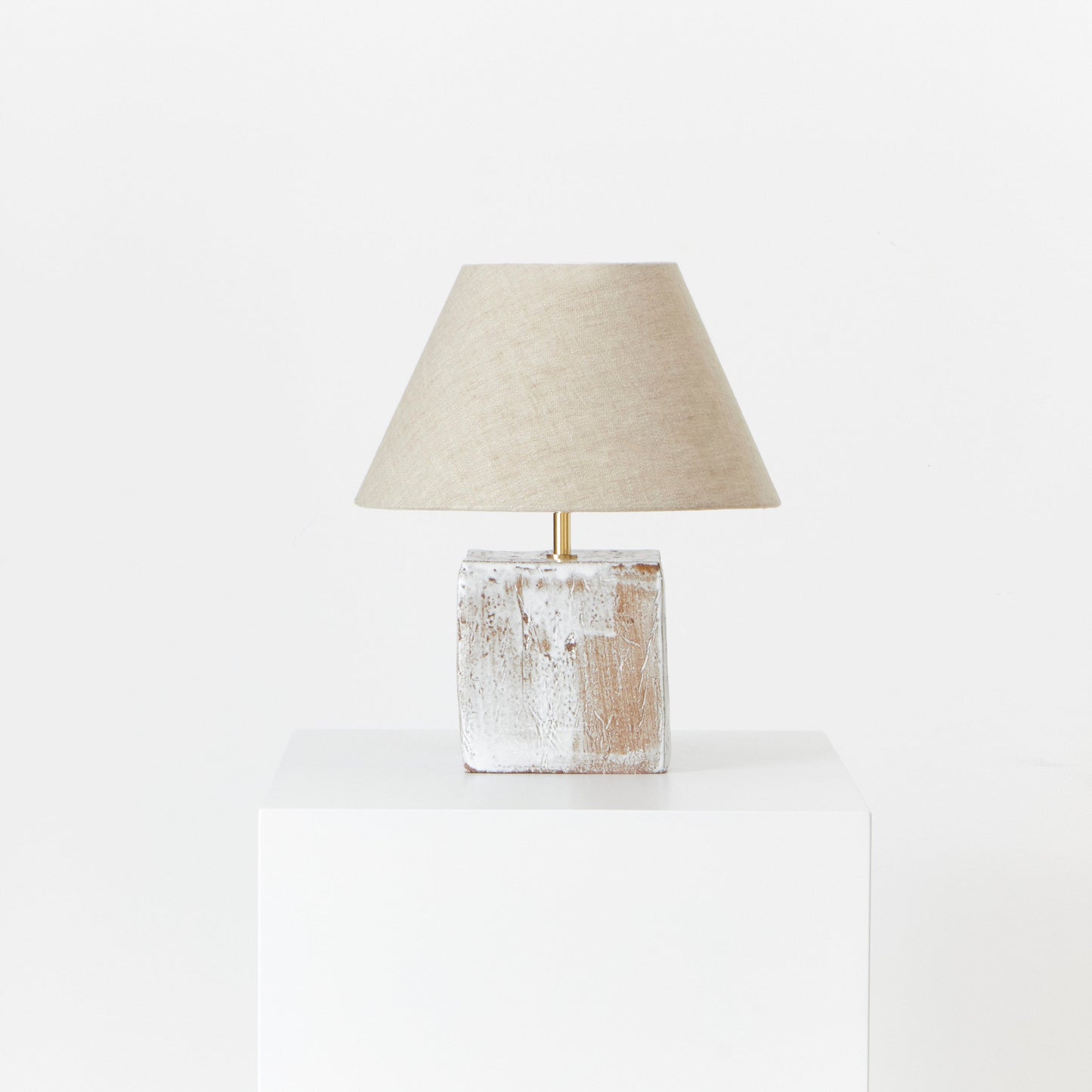 Arouca Table Light No.4 in Textured White Table Lamps