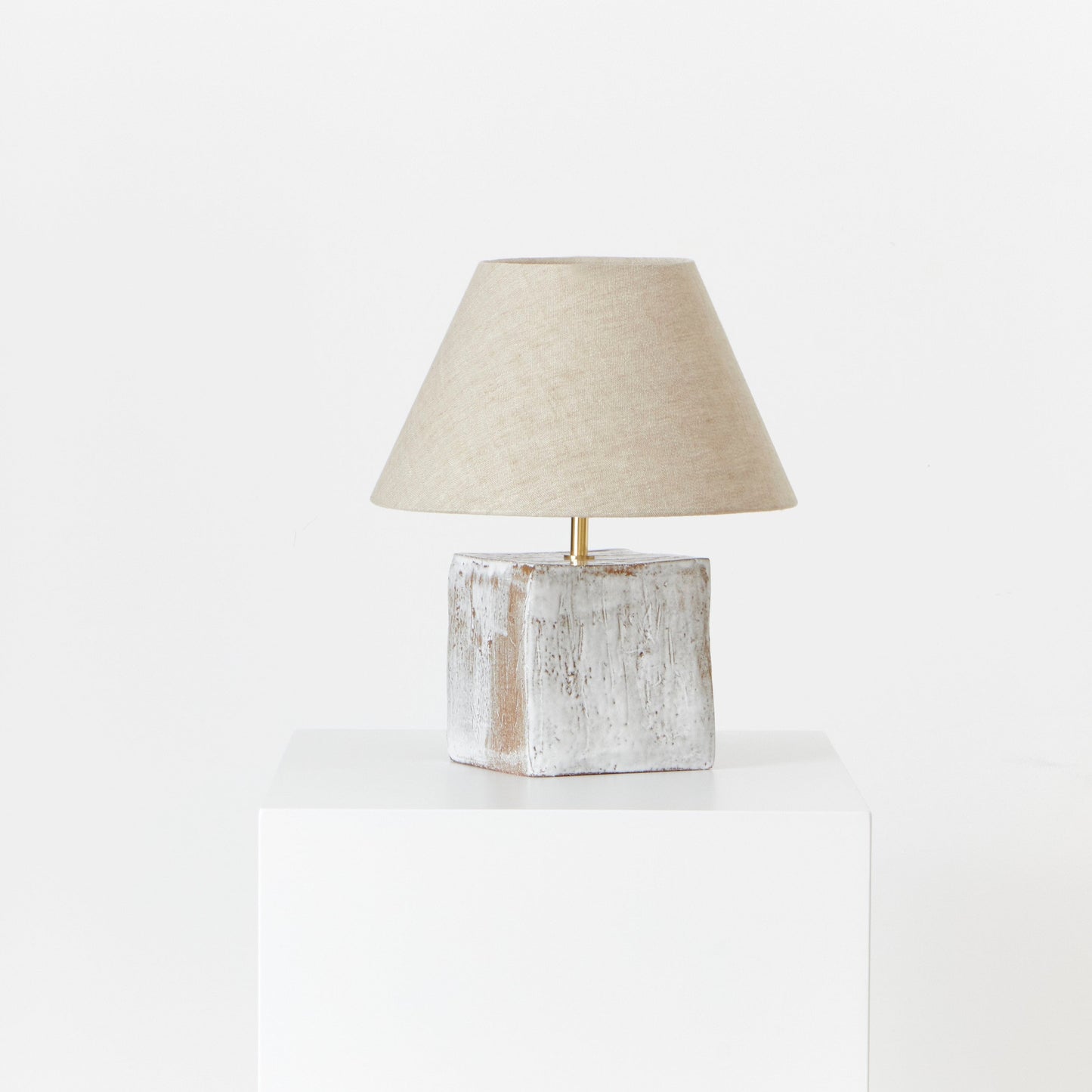 Arouca Table Light No.4 in Textured White Table Lamps