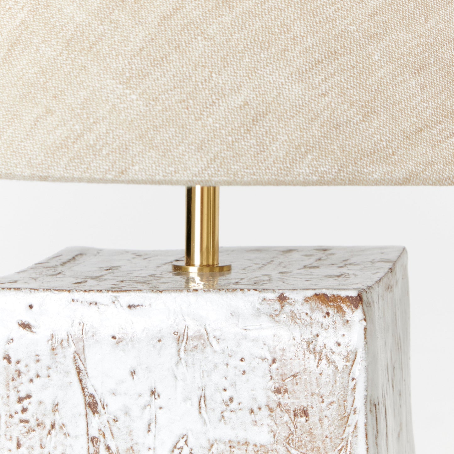 Arouca Table Light No.4 in Textured White Table Lamps