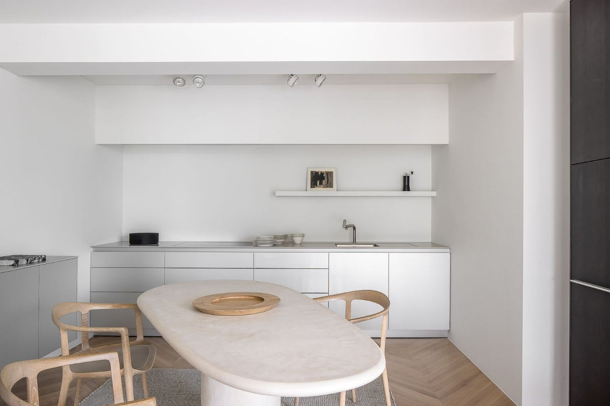 Asami Dining Table Dining Tables in Sand