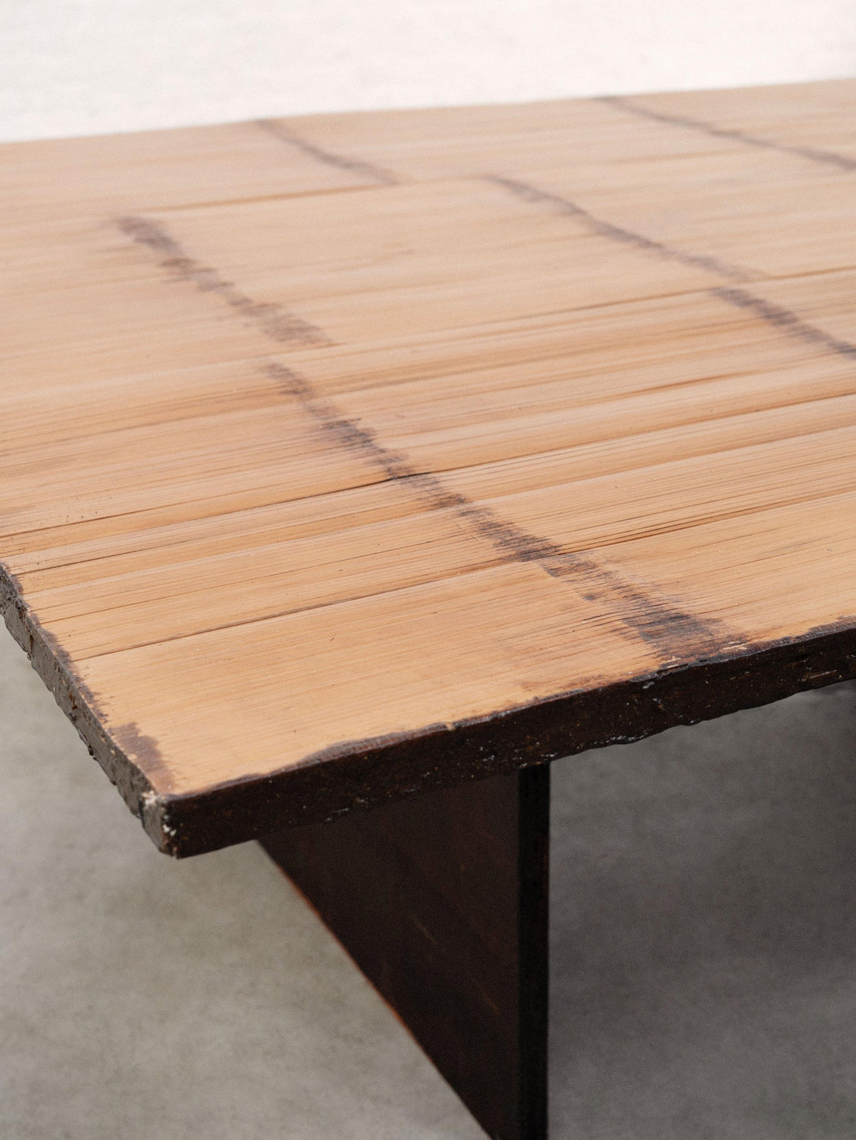 Attributed to Axel Vervoordt, Belgian 1980s Bamboo Coffee Table Coffee Tables