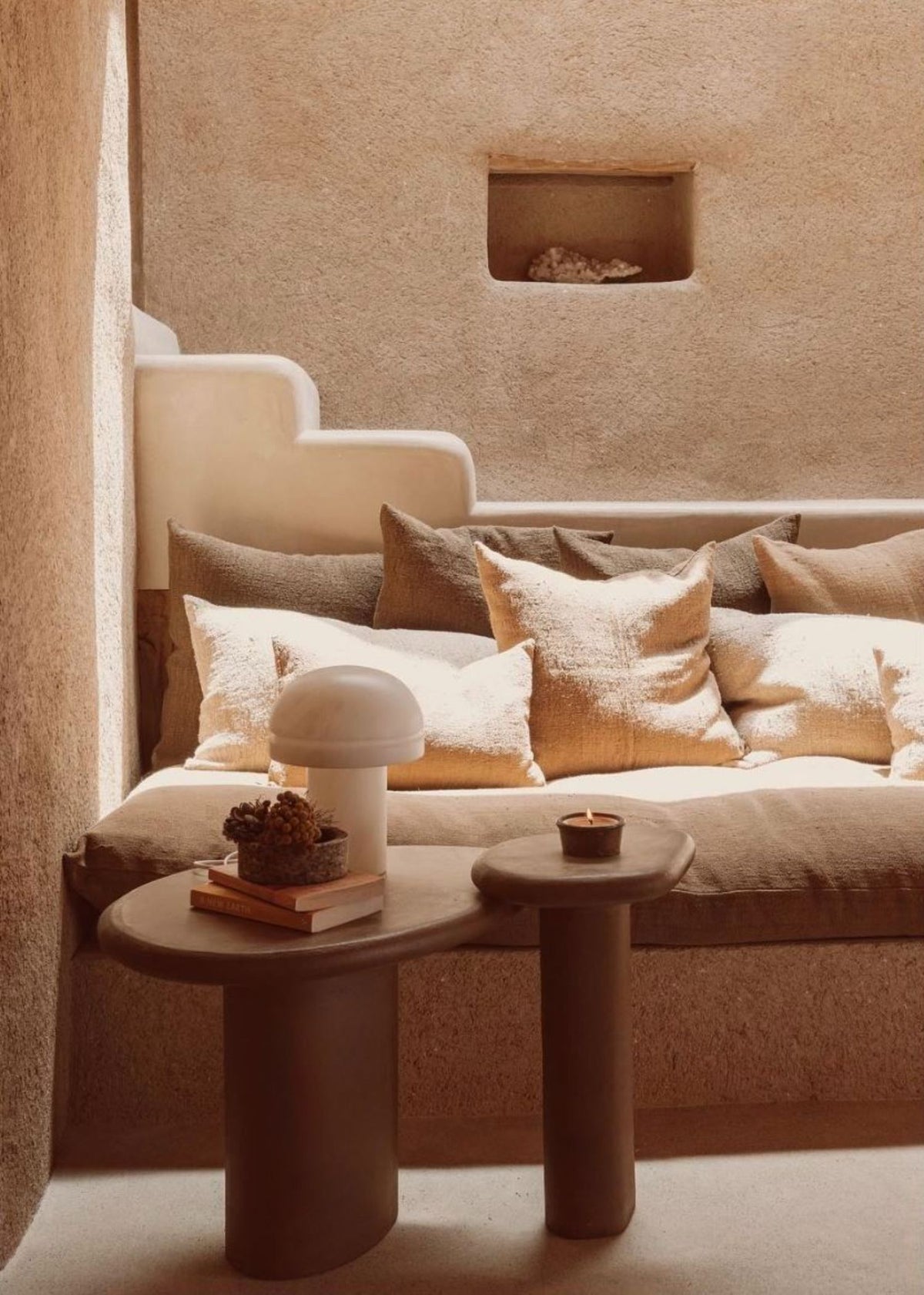 Aya Side Table End Tables in Mocha