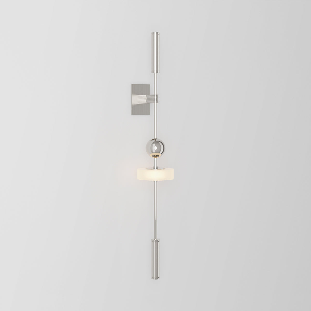 Bala I Wall Light in Brushed Nickel Sconces