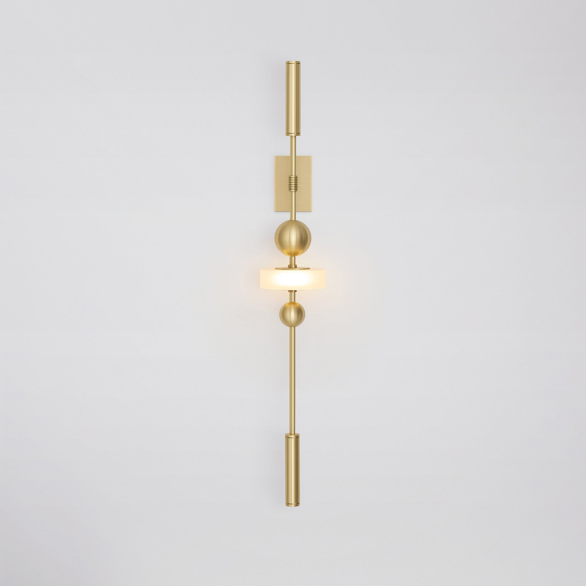 Bala III Wall Light in Brass Sconces