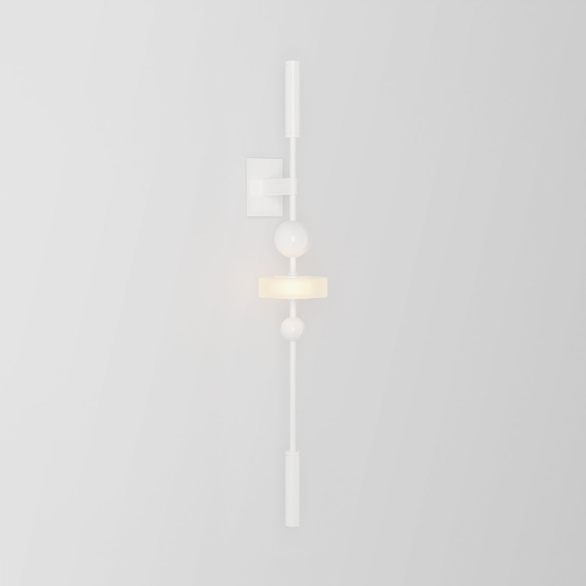 Bala III Wall Light in Matte White Sconces