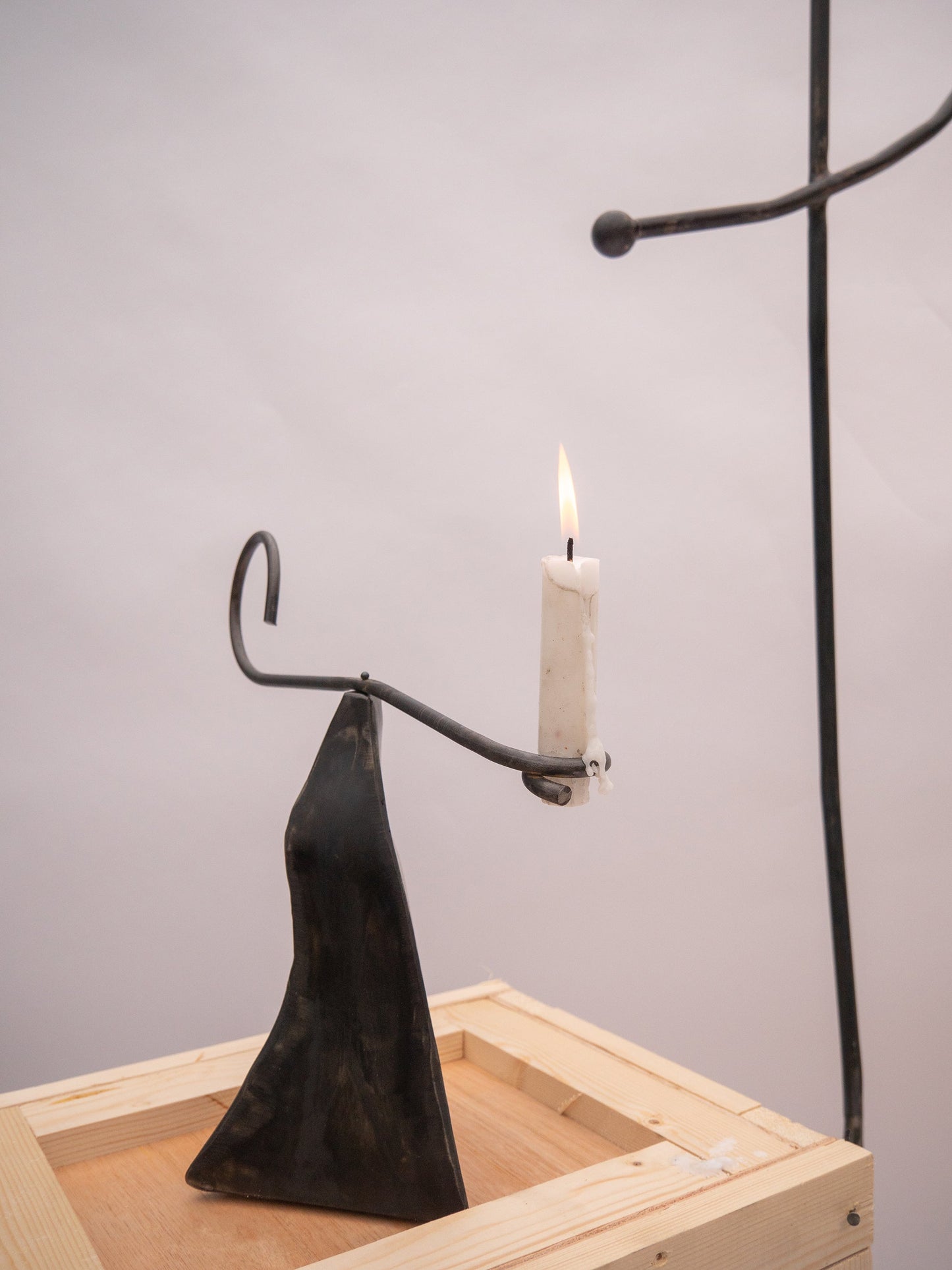 Balancing Act Candle Holder by Six Dots Designs Candle Holders