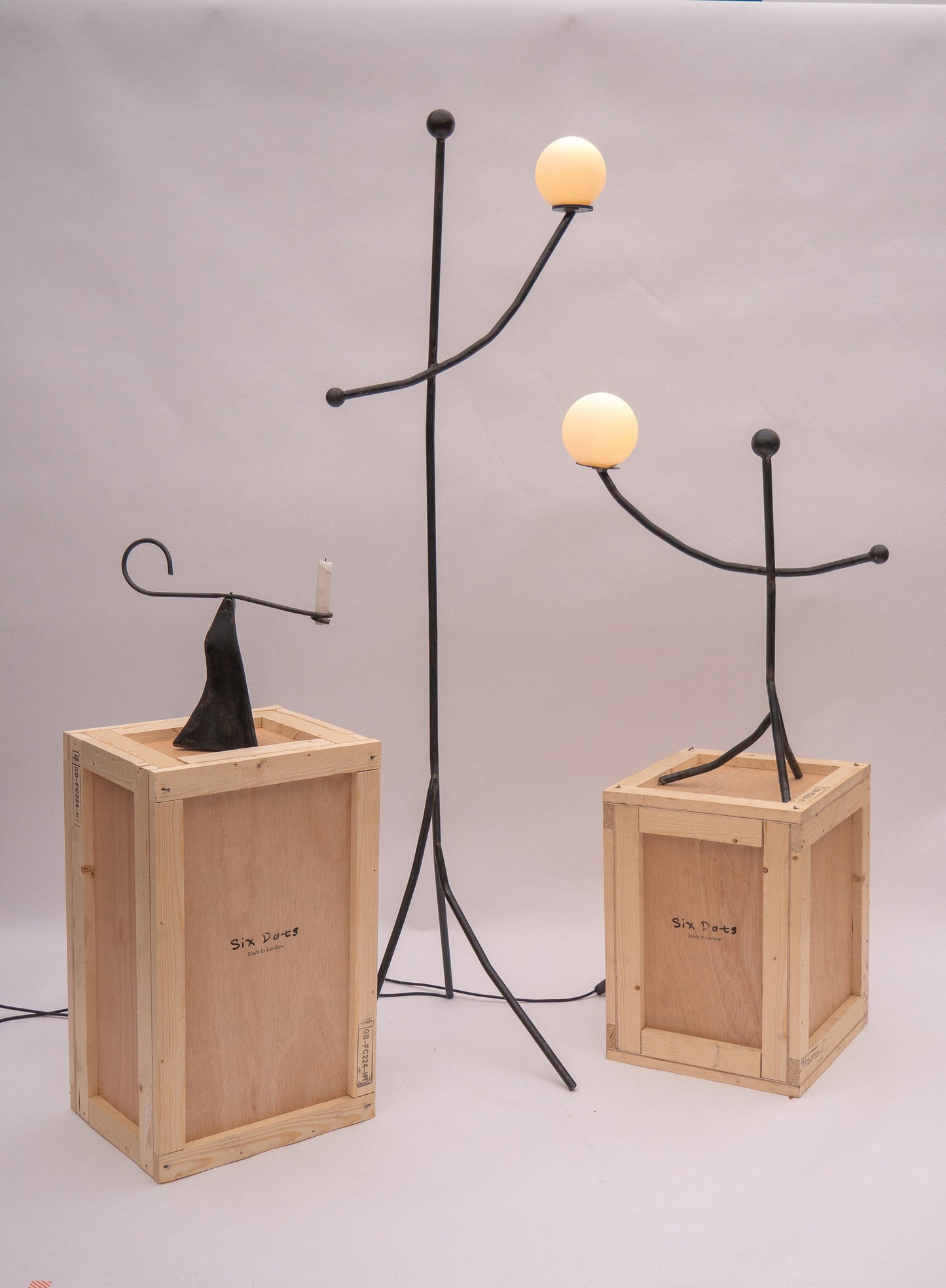 Balancing Act Floor Lamp by Six Dots Designs Floor Lamps