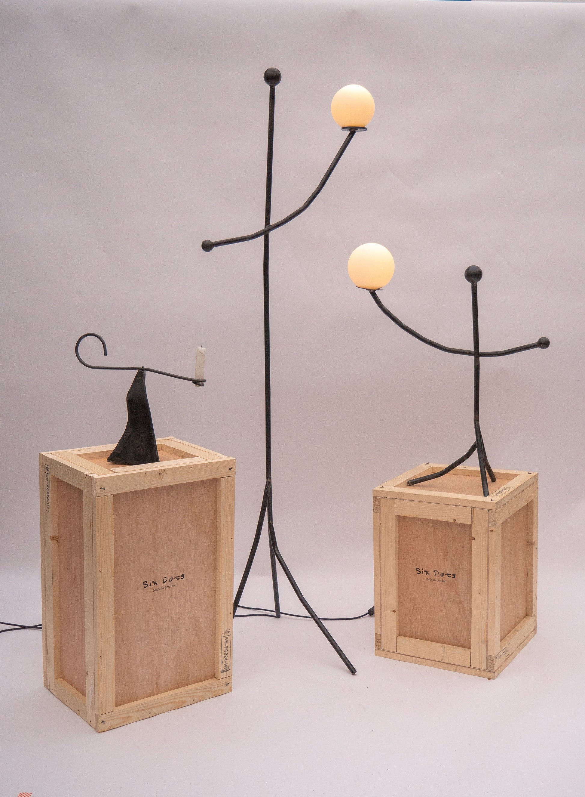 Balancing Act Table Lamp by Six Dots Designs Table Lamps