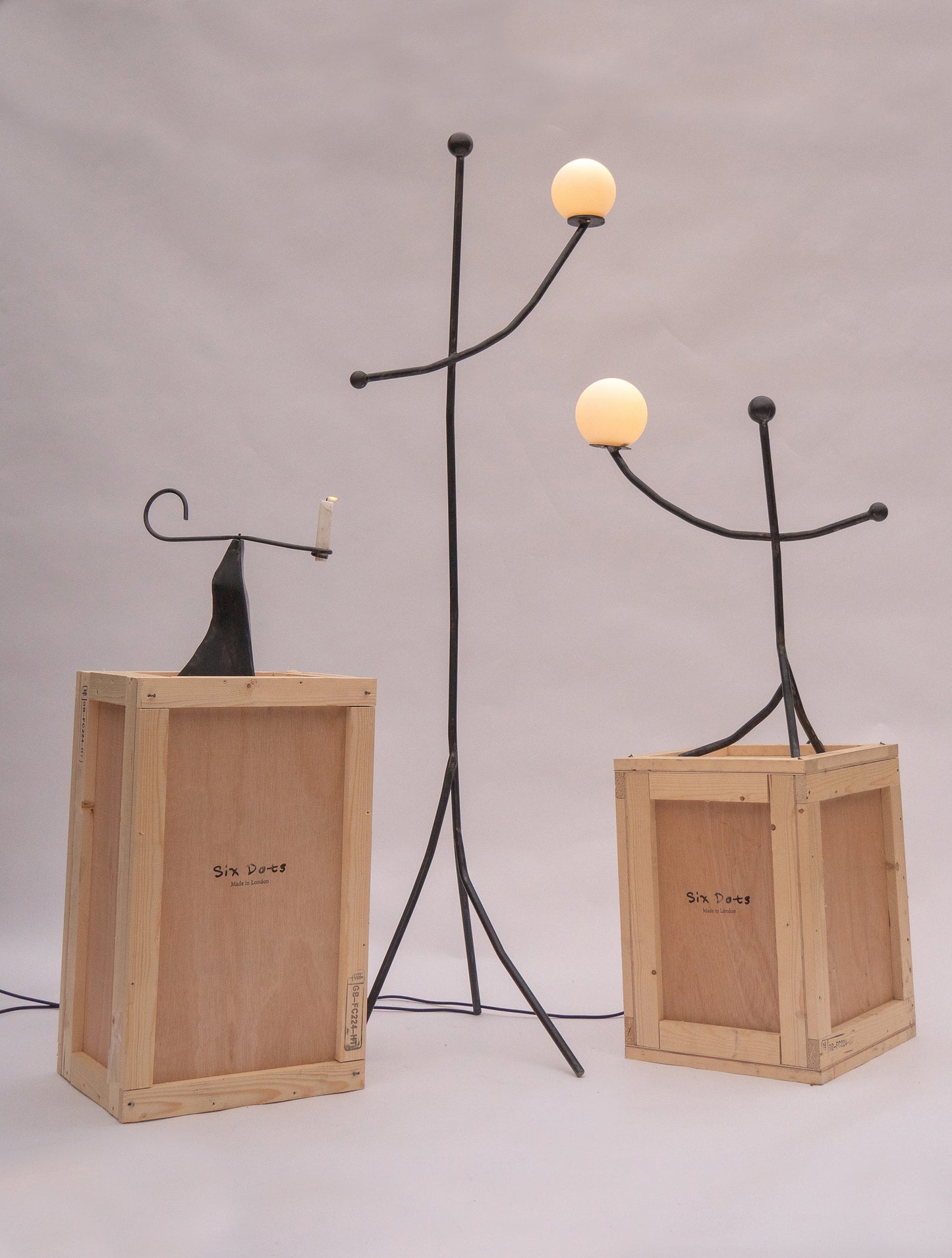 Balancing Act Table Lamp by Six Dots Designs Table Lamps