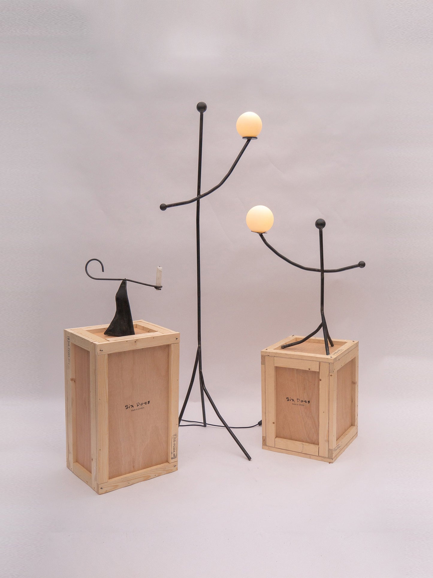 Balancing Act Table Lamp by Six Dots Designs Table Lamps