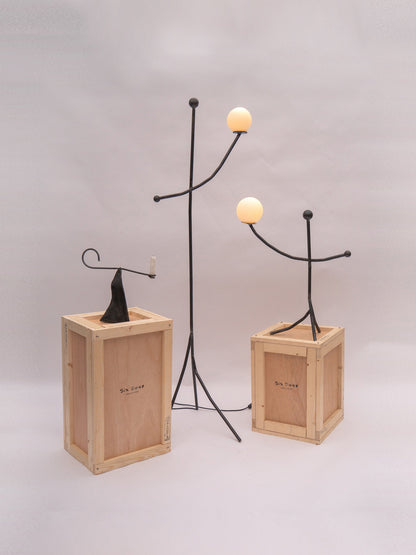 Balancing Act Table Lamp by Six Dots Designs Table Lamps