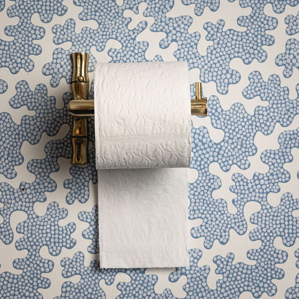 Bamboo Toilet Roll Holder Bath