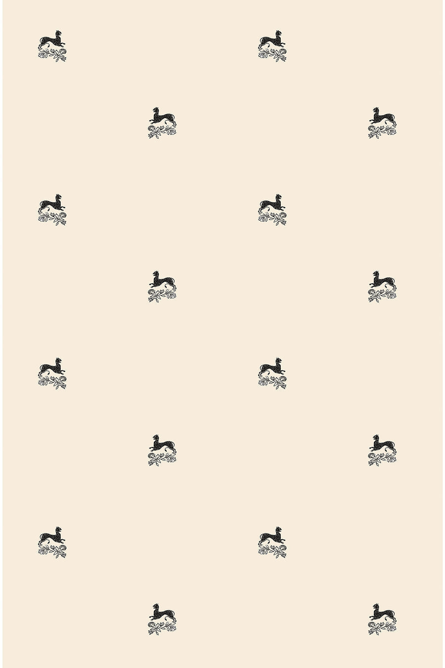 Beastly Blooms Grasscloth Wallpaper