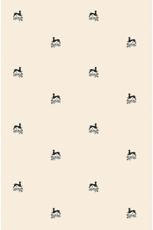 Beastly Blooms Grasscloth Wallpaper