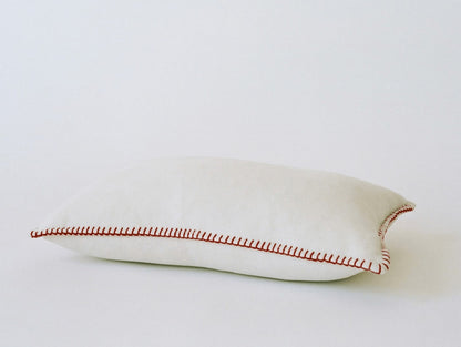 Billie Cashmere Lumbar Pillow - Cerise Pillows