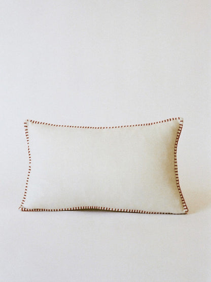 Billie Cashmere Lumbar Pillow - Cerise Pillows