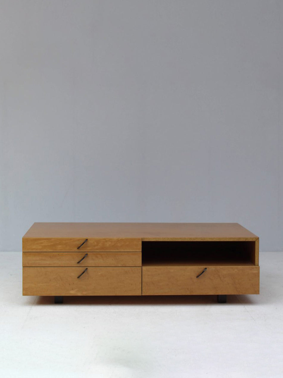 Birdseye Maple Coffee Table by Giovanni Offredi Coffee Tables