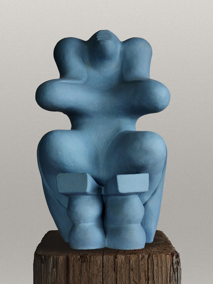 Blue Monday Sculpture Sculptures