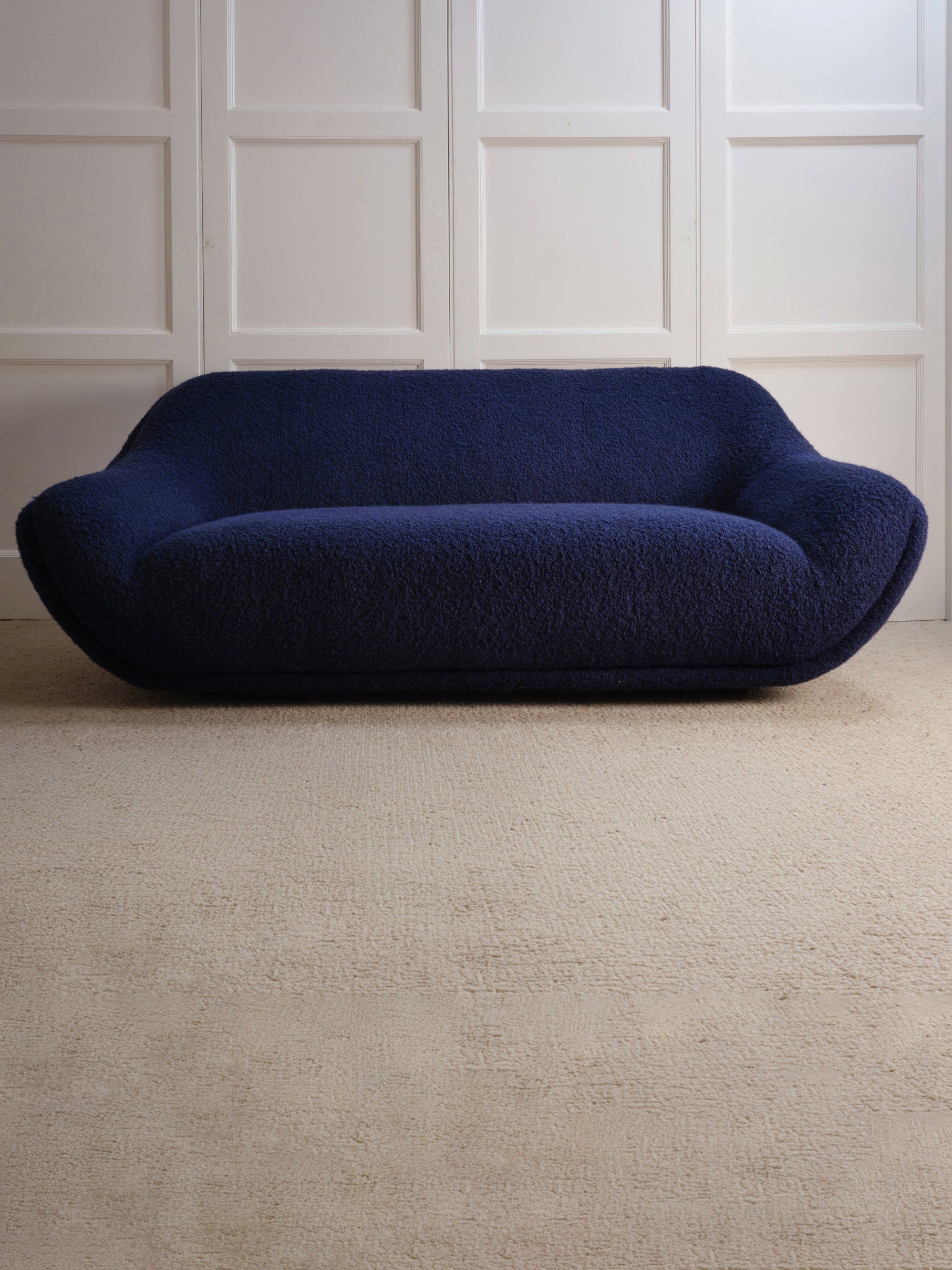 Blue Sofa - Italy, 1970s Sofas