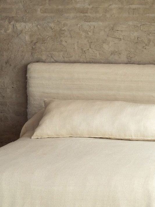 Otono Blanca Bolster Pillow - Light Texture Pillows