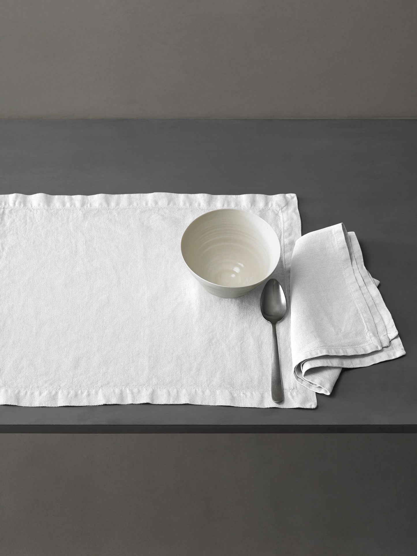 Bon Placemats Set 6 Pieces in Bianco by Society Limonta