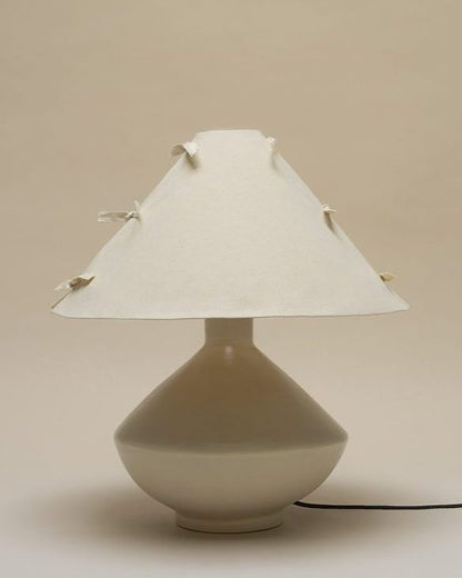 Bone Ceramic Large Lamp Table Lamps
