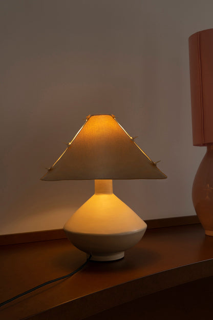 Bone Ceramic Large Lamp Table Lamps