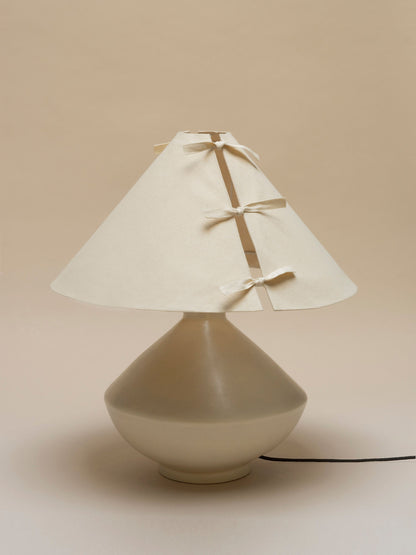 Bone Ceramic Large Lamp Table Lamps
