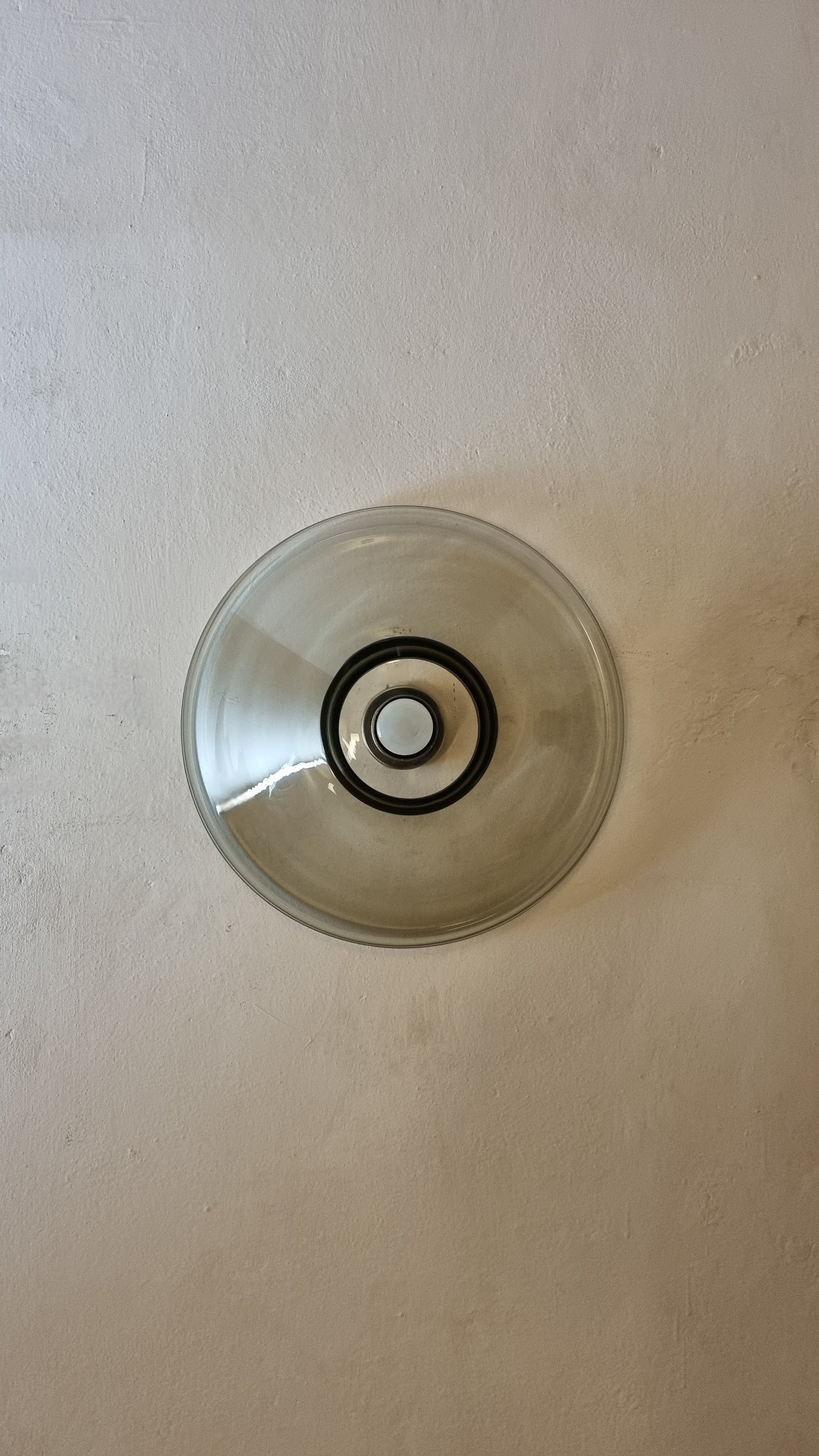 Bot Large Wall Sconces Designed by Giusto Toso for Leucos, Italy 1970 Sconces