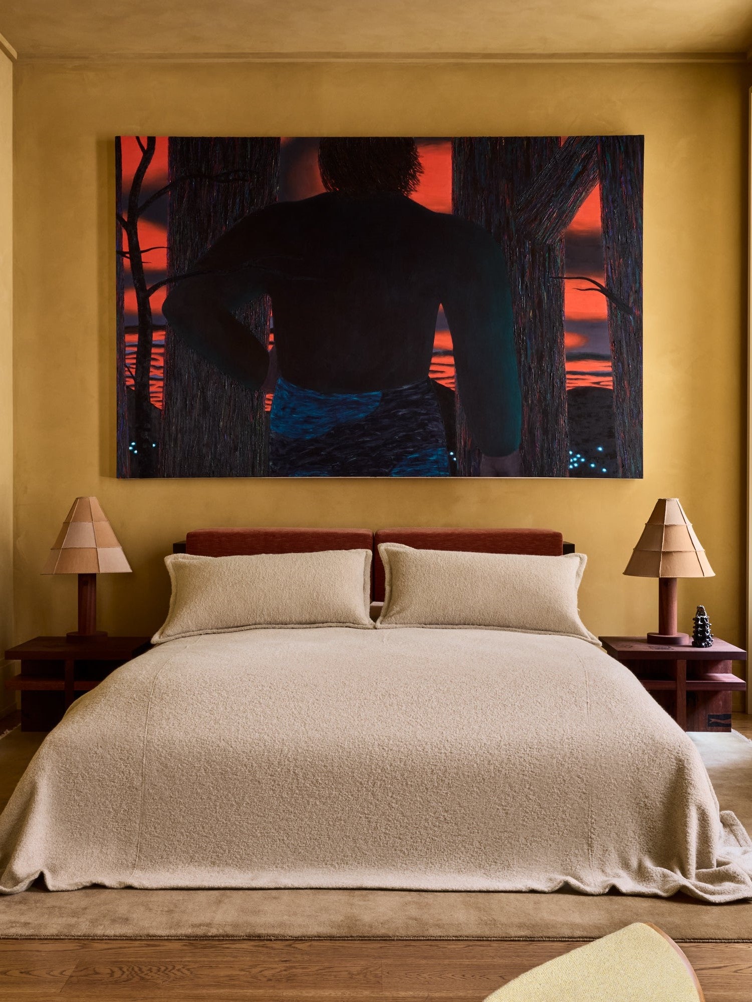 King Boucle Bedcover Bed Sheets