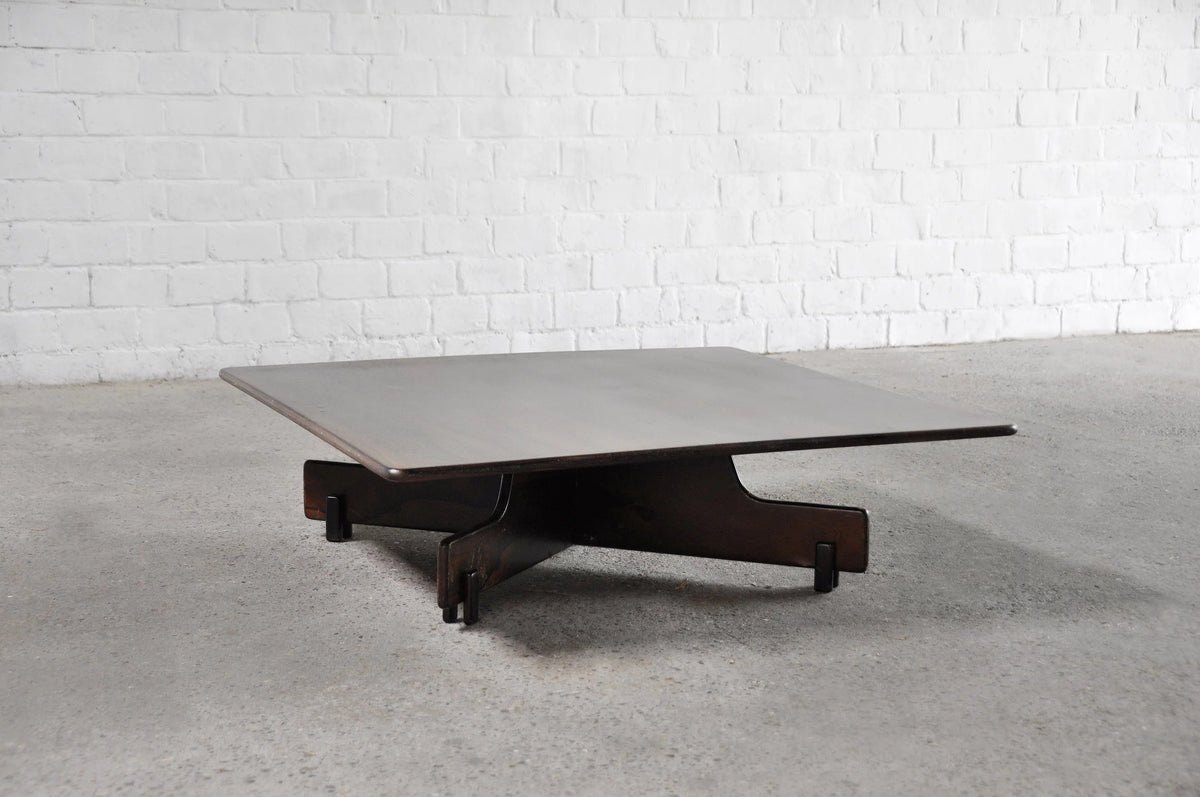 1960s Attributed to Sergio Rodrigues Coffee Table, Rosewood Coffee Tables