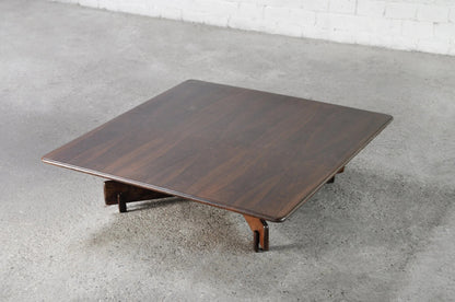 1960s Attributed to Sergio Rodrigues Coffee Table, Rosewood Coffee Tables