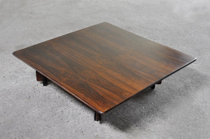 1960s Attributed to Sergio Rodrigues Coffee Table, Rosewood Coffee Tables