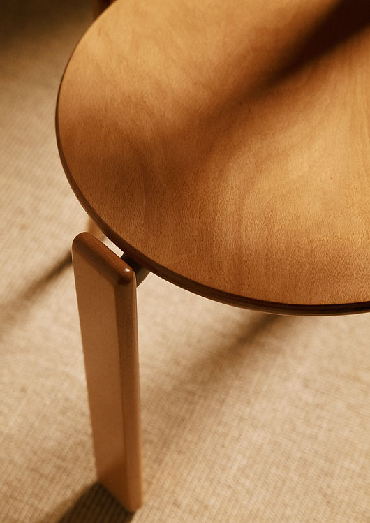 Bruno Rey Chair in Wood, Switzerland, circa 1970 Chairs