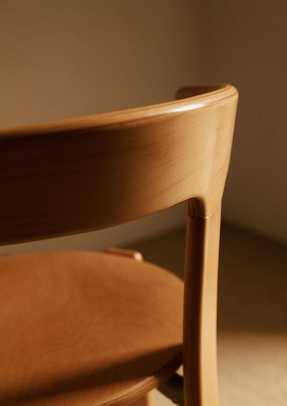 Bruno Rey Chair in Wood, Switzerland, circa 1970 Chairs