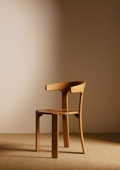 Bruno Rey Chair in Wood, Switzerland, circa 1970 Chairs