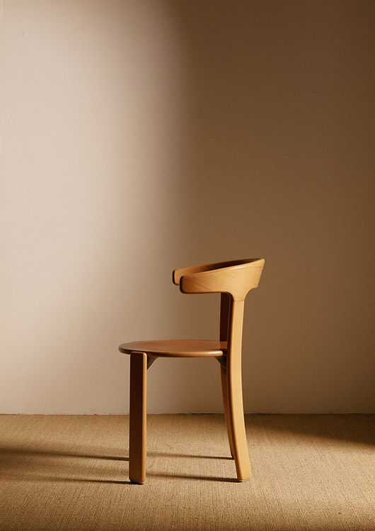 Bruno Rey Chair in Wood, Switzerland, circa 1970 Chairs
