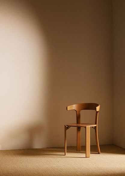 Bruno Rey Chair in Wood, Switzerland, circa 1970 Chairs