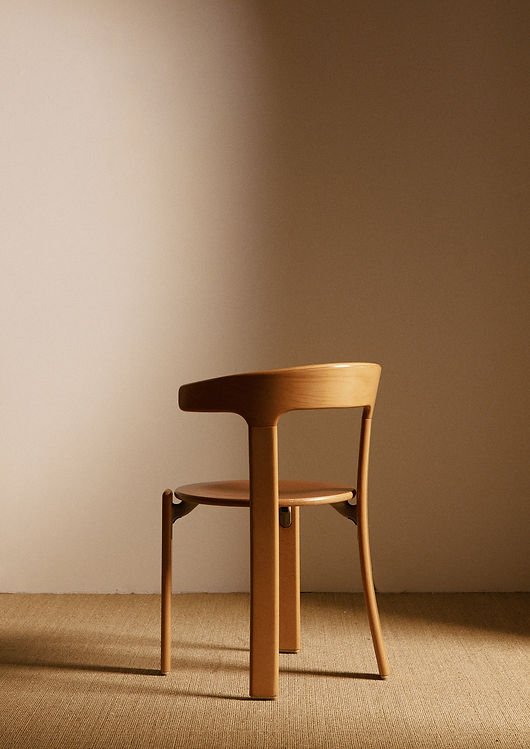 Bruno Rey Chair in Wood, Switzerland, circa 1970 Chairs