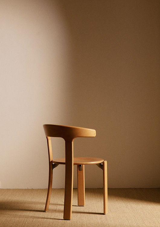 Bruno Rey Chair in Wood, Switzerland, circa 1970 Chairs