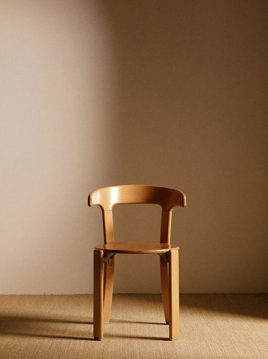 Bruno Rey Chair in Wood, Switzerland, circa 1970 Chairs