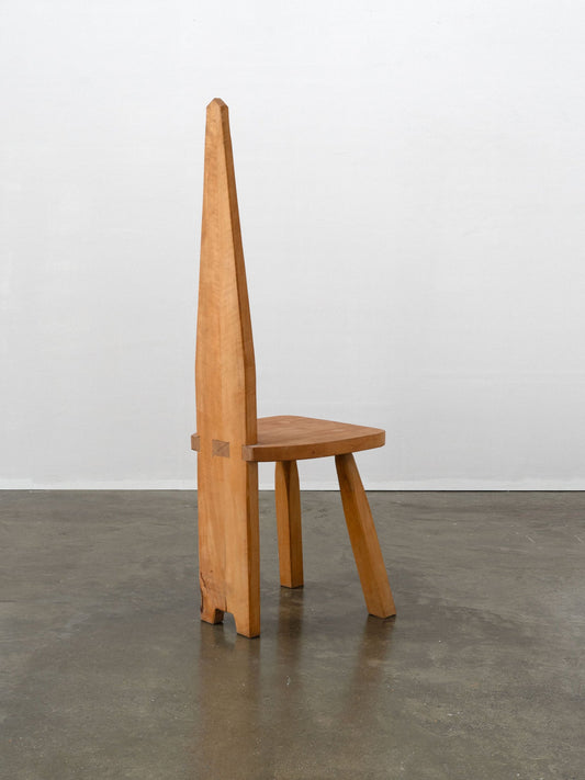 Brutalist High Back Chair Dining Chairs